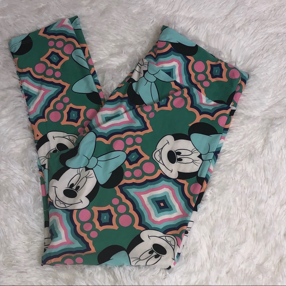 LuLaRoe Disney Minnie Mouse Tall & Curvy Leggings